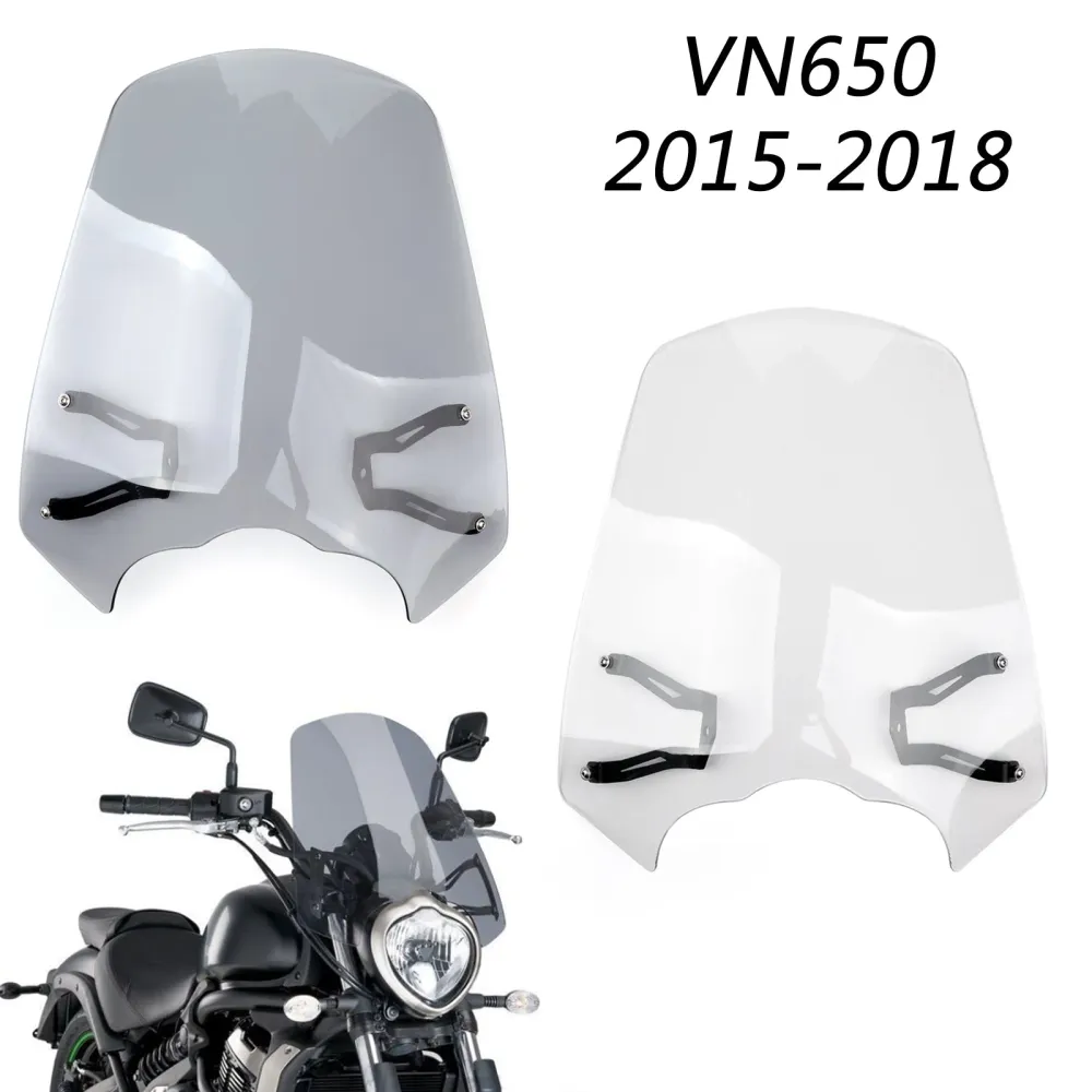 2015-2023 Kawasaki Vulcan S EN 650 frontrute frontrute skjerm m/ brakett