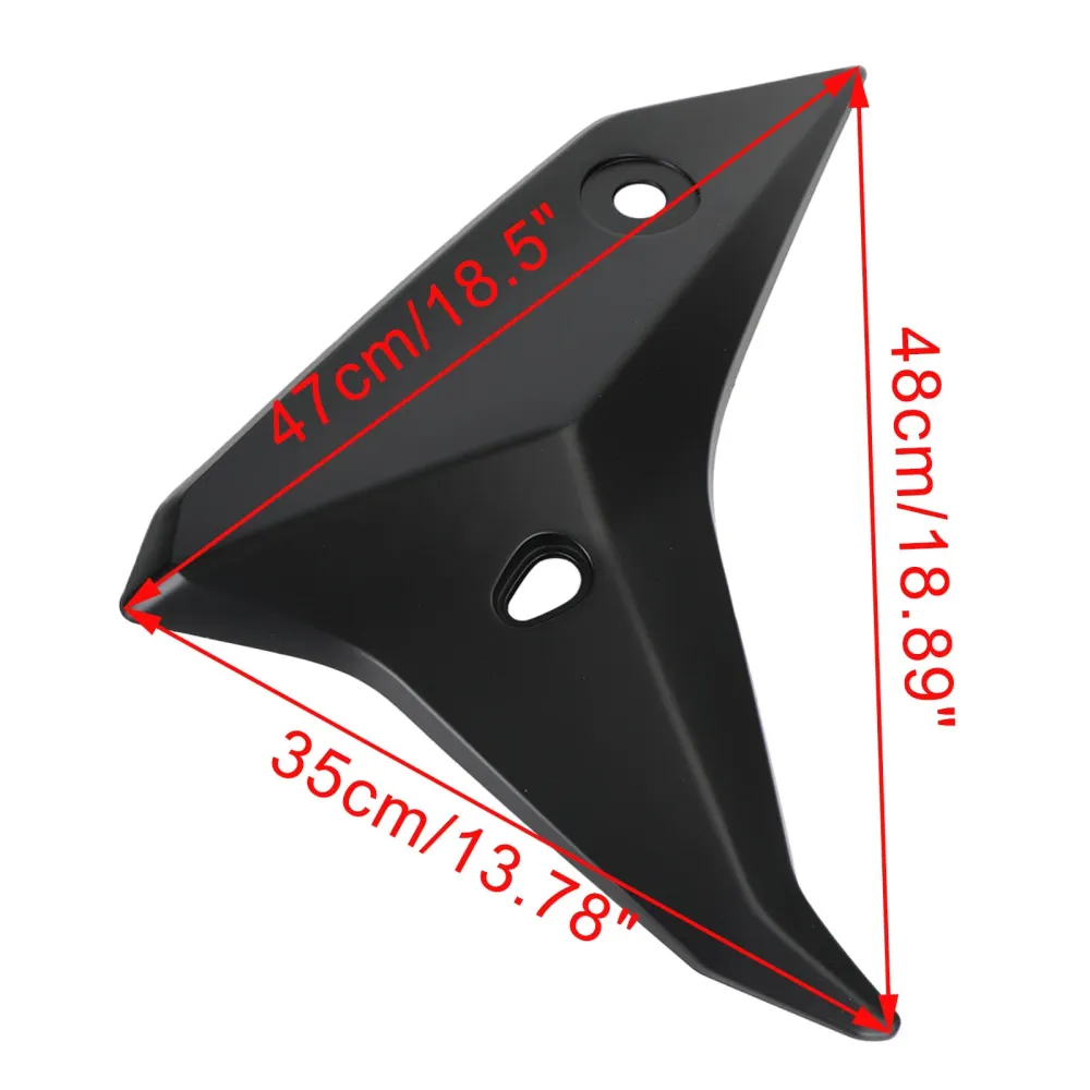2018-2020 Yamaha Tracer 900 GT Radiator Side Cover Fairing Panels