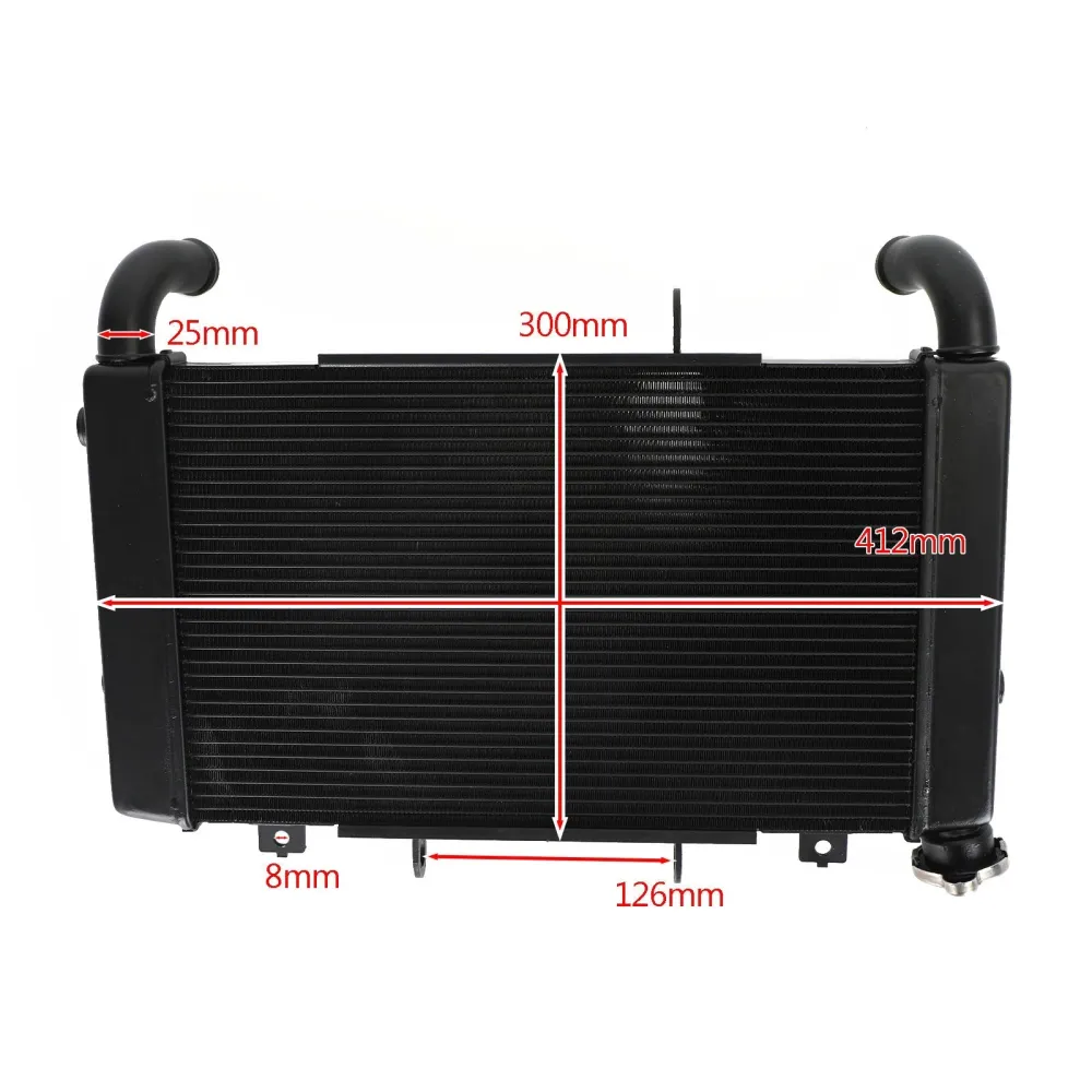 2018-2022 Honda CBR650R Aluminium Radiator kjøligere kjøling Generisk