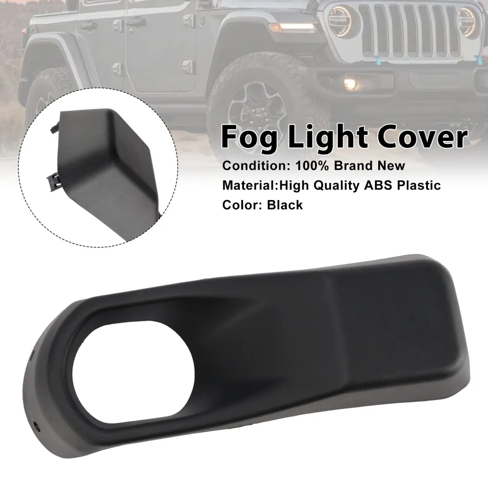 2018-2025 Jeep Wrangler JL Gladiator Left Fog Light Bezel Trim J68295559AA