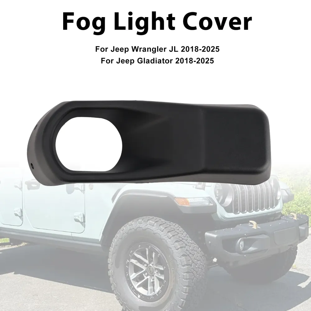 2018-2025 Jeep Wrangler JL Gladiator Left Fog Light Bezel Trim J68295559AA