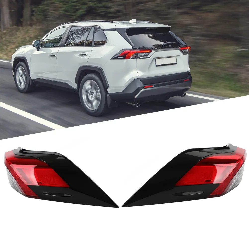2019-2021 Toyota RAV4 baklys Bak lampe Ytre L+R Side 81560/81550-0R090 Generisk