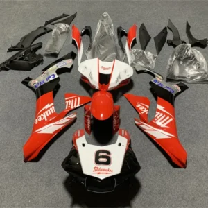 2020-2025 Yamaha YZF R1 Injeksjon Fairing Kit Bodywork Plastic ABS #101