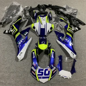 2020-2025 Yamaha YZF R1 Injeksjon Fairing Kit Bodywork Plastic ABS #101