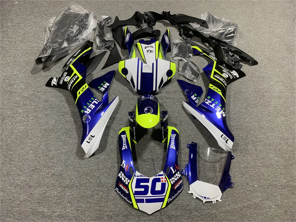 2020-2025 Yamaha YZF R1 Injeksjon Fairing Kit Bodywork Plastic ABS #101