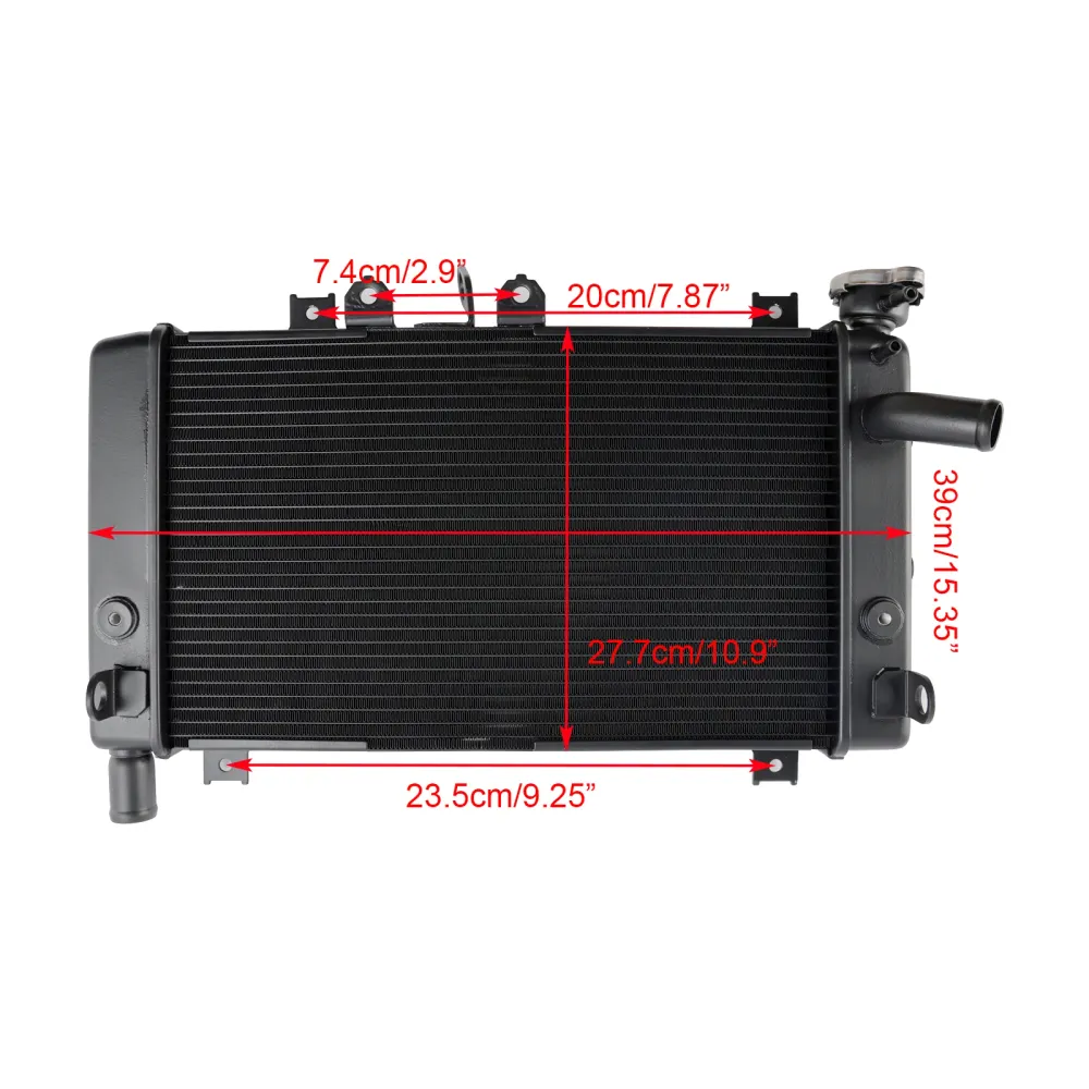 2023-2024 Kawasaki Ninja ZX-4R Radiator kjølemotor Coole 39060-0758