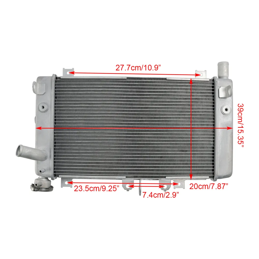 2023-2024 Kawasaki Ninja ZX-4RR Radiator kjølemotor Kjøler 39060-0758