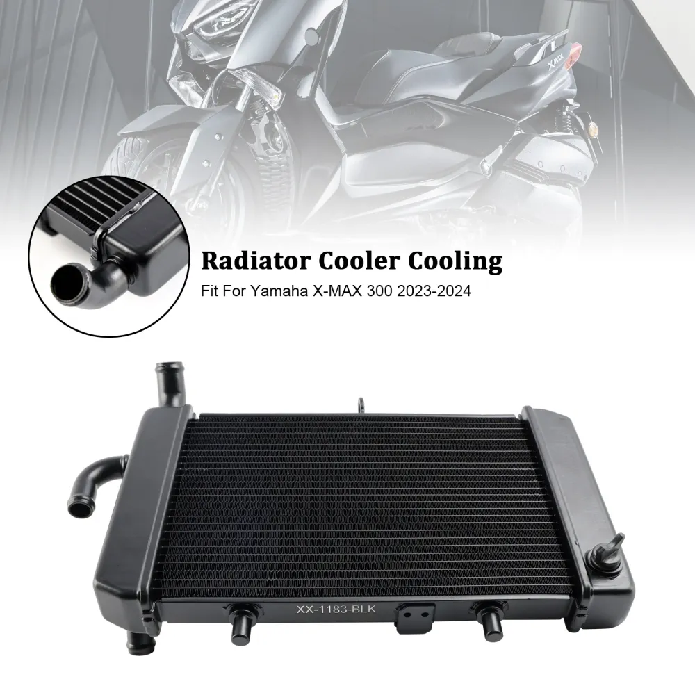 2023-2024 Yamaha X-Max 300 Xmax Radiator kjølemotor kjøler