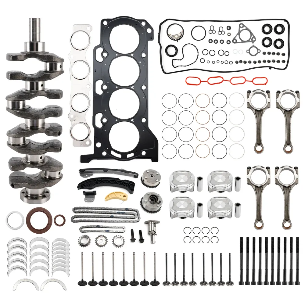 2ZR-FE 1.8L Motor Rebuild Overhalingssett veivakselstenger Timing Toyota