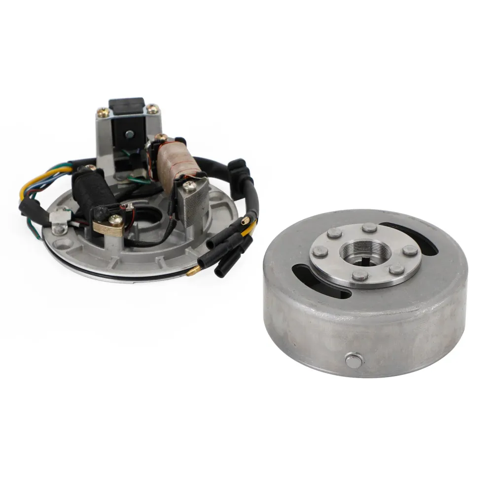 6-Wire Magneto Stator Flywheel Rotor Kit 50cc 70cc 90cc 110cc 125cc Dirt Bike FedEx Express