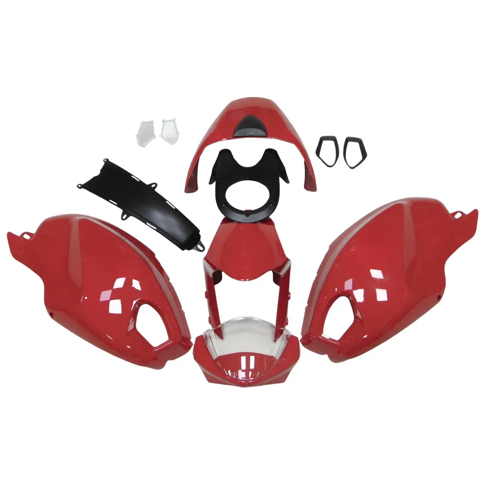 Alle årene Ducati Monster 696 796 1100 S Evo Fairing Kit karosseri