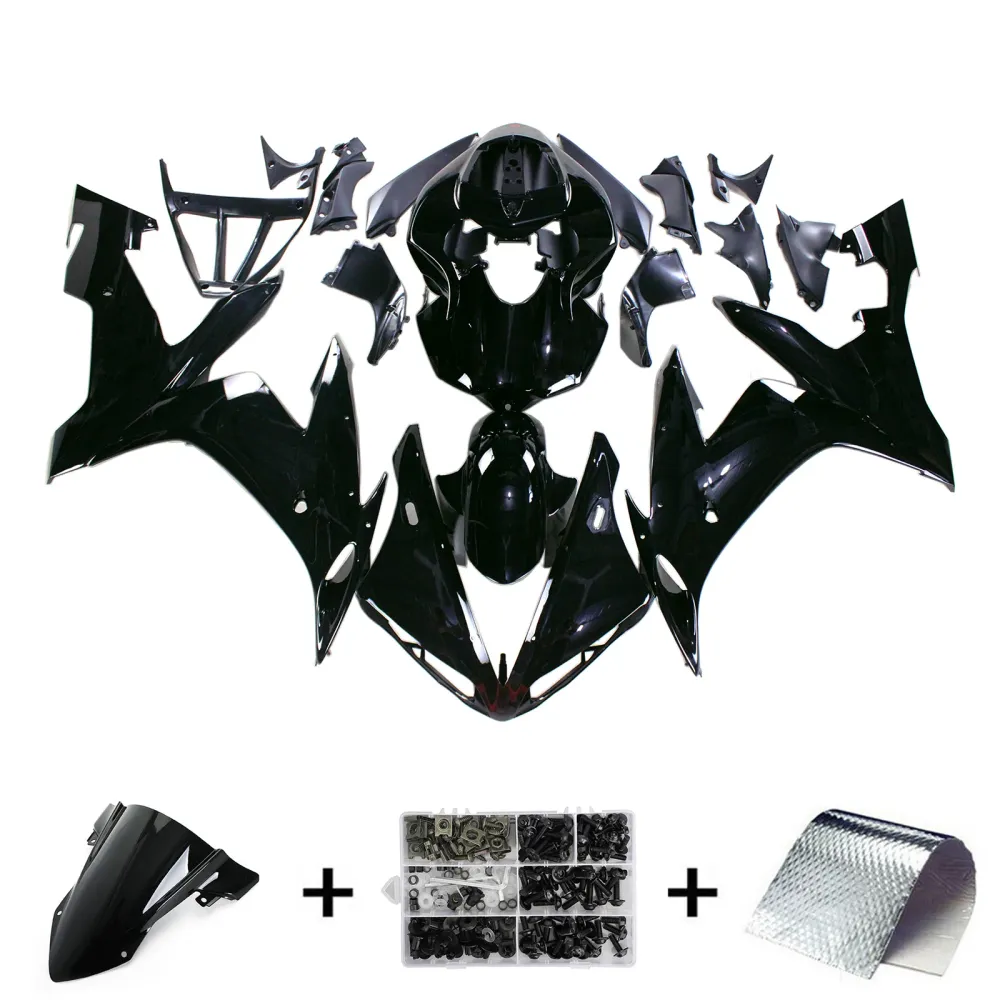 2004-2006 Yamaha YZF 1000 R1 Amotopart Injection Fairing Kit Bodywork Plastic ABS #123