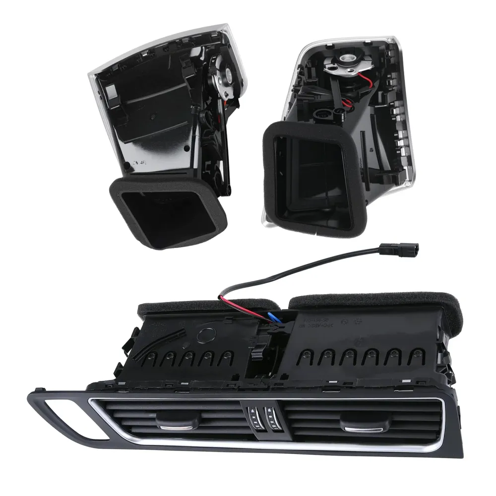 Audi Q5 8RB 2.0 3.0 TDI quattro 2009-2017 3pcs Center Panel Dash Louver Air Vent /C Outlet 8R1820901 8R1820951