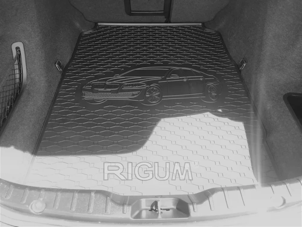 Bagasjeromsmatte Bmw 5 (F10) Sedan (2010-2017) – Luktfrie Gummi | Rigum