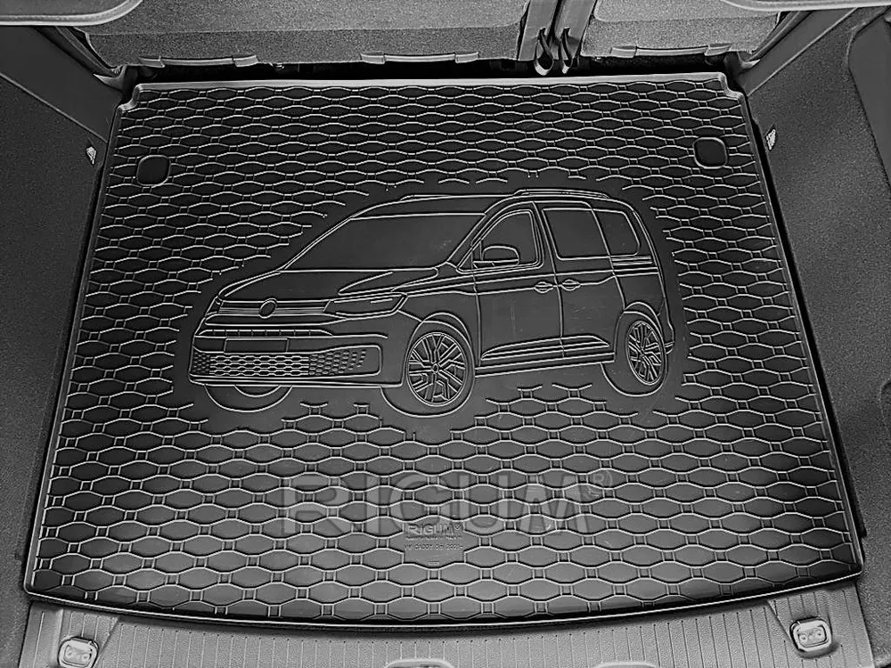 Bagasjeromsmatte Vw Caddy V (2020-) – Luktfrie Gummi | Rigum
