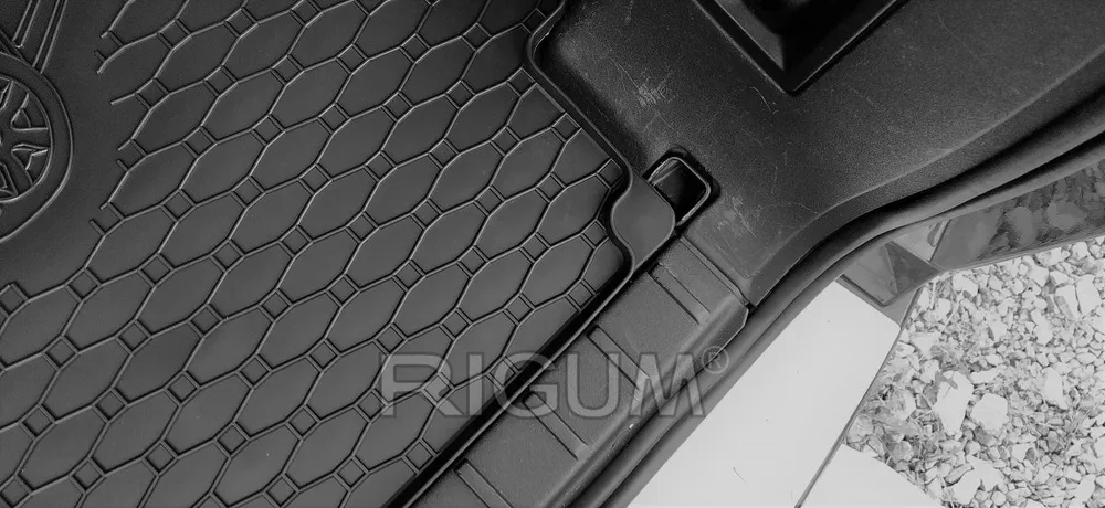 Bagasjeromsmatte Citroen C4 Grand Picasso (2006-2013) – Luktfrie Gummi | Rigum