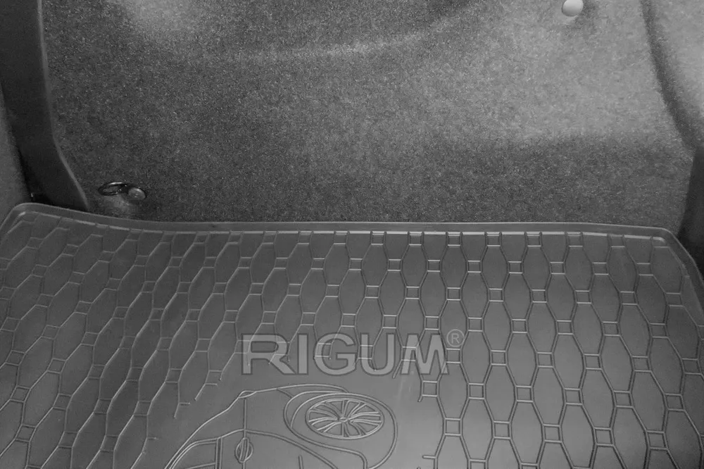 Bagasjeromsmatte Fiat Tipo Hatchback (2016-) – Luktfrie Gummi | Rigum