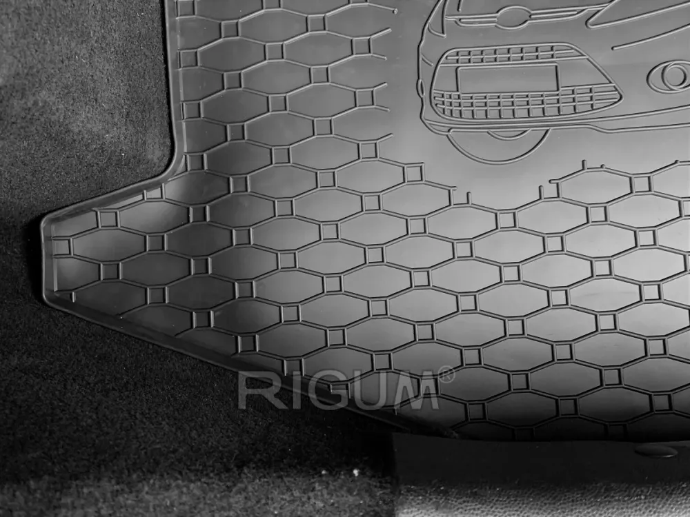 Bagasjeromsmatte Ford Fiesta Mk6 (2008-2017) – Luktfrie Gummi | Rigum