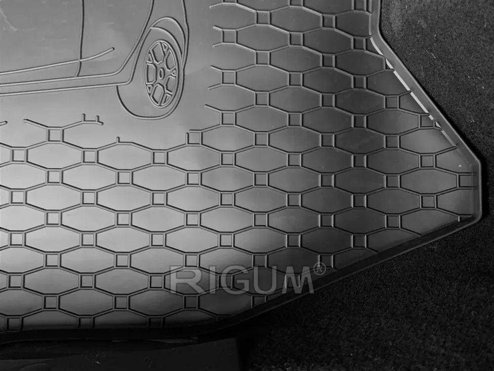 Bagasjeromsmatte Ford Fiesta Mk6 (2008-2017) – Luktfrie Gummi | Rigum