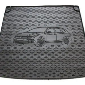 Bagasjeromsmatte Vw Golf VIII Variant e-TSI (2021-) – Luktfrie Gummi | Rigum