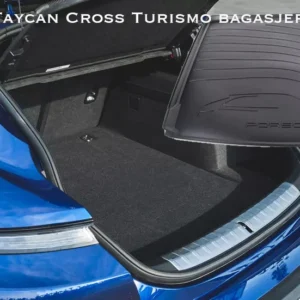 Bagasjeromsmatte Porsche Taycan Cross Turismo (2021-) – TPE - Gummi | Porsche OEM
