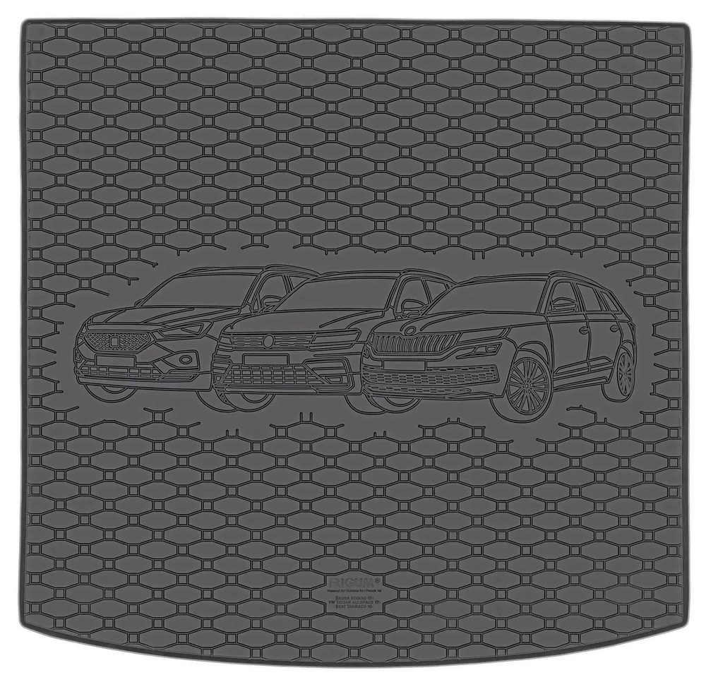 Bagasjeromsmatte Seat Tarraco (2018-2024) – Luktfrie gummi | DomLine