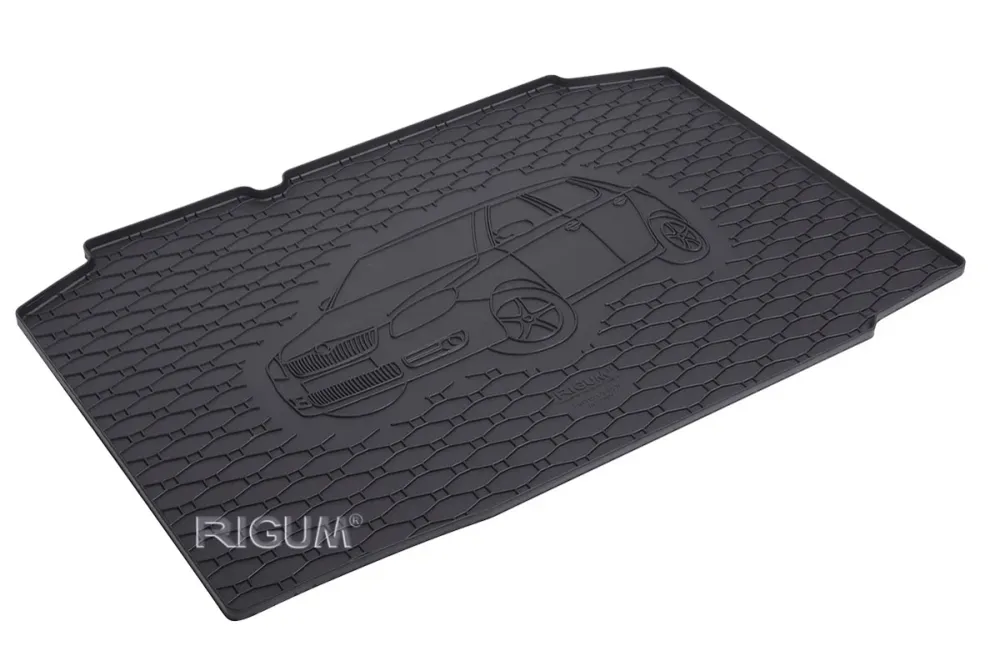 Bagasjeromsmatte Skoda Fabia II Hatchback (2007-2014) – Luktfrie Gummi | Rigum
