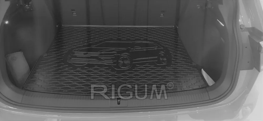 Bagasjeromsmatte Vw Tiguan / øvre (2016-) – Luktfrie Gummi | Rigum