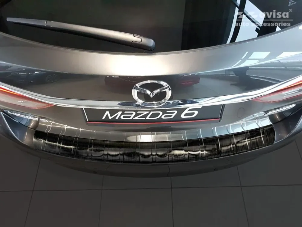 Bakfangerbeskytter Mazda 6 III (GJ/GL) Stasjonsvogn (2012-2024) – rustfritt stål | Avisa