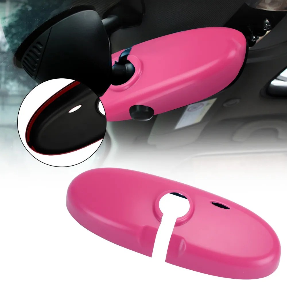 Bakfestet speildeksel BMW Mini Cooper R55 R56 R57 rosa
