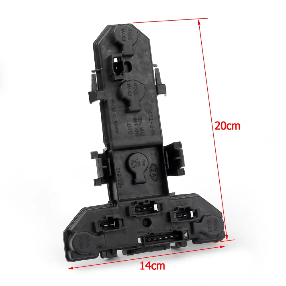 Baklys baklyspæreholder TABLEBrett VW Jetta MK4 - 1J5 945 257 (99-05) Generisk