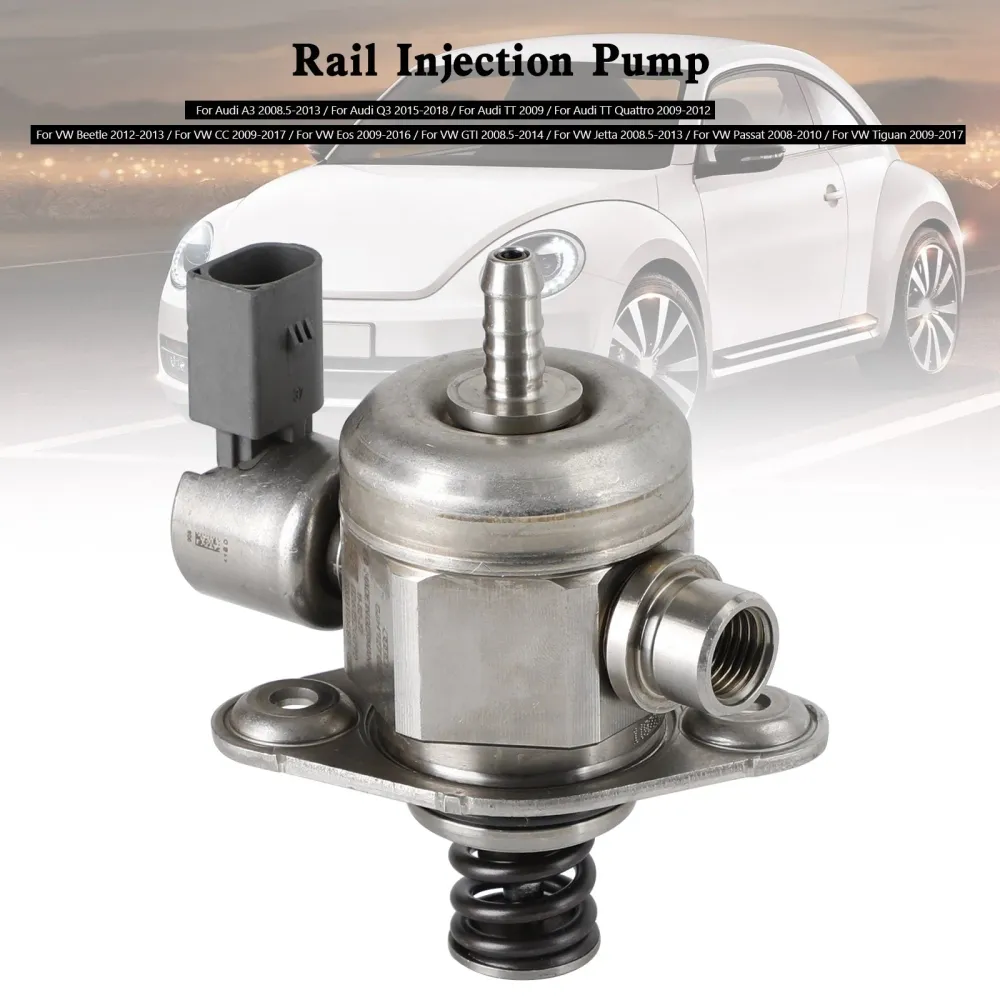 VW Beetle 2012-2013/VW EOS 2009-2016 Høytrykk drivstoffpumpe 06H127025N
