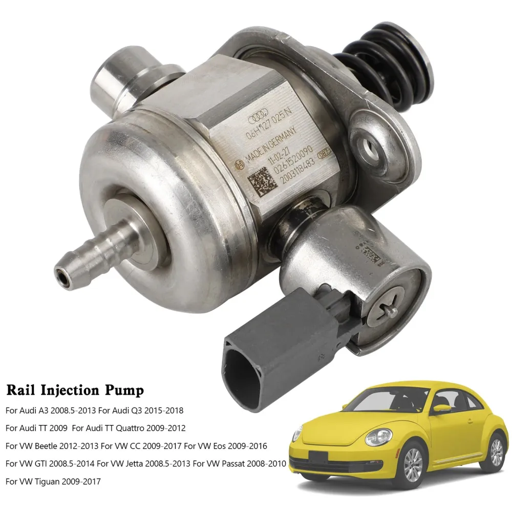 VW Beetle 2012-2013/VW EOS 2009-2016 Høytrykk drivstoffpumpe 06H127025N