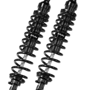 Bitubo WME0 Twinshocks Adjustable: Spring Preload, Rebound, Length 341mm, Dark Edition