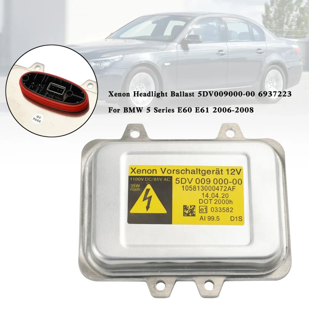 BMW 5-serie E60 E61 2006-2008 Xenon frontlys Ballast 5DV009000-00 6937223