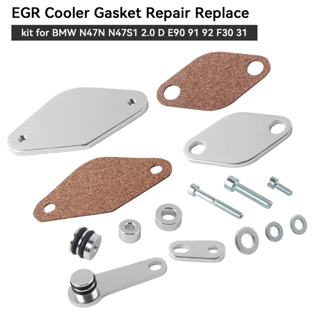 BMW 3 'E92 LCI 320D 320XD N47N EGR COOLER PASKET REPARASJON SLUTT KIT (KOPI)