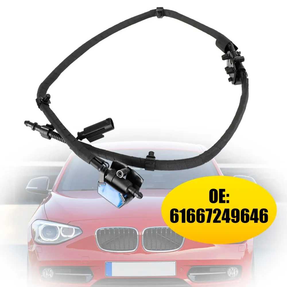 BMW 1 2 -serie F20 F21 F22 Frontrute Vaskemonse kjede 61667249646