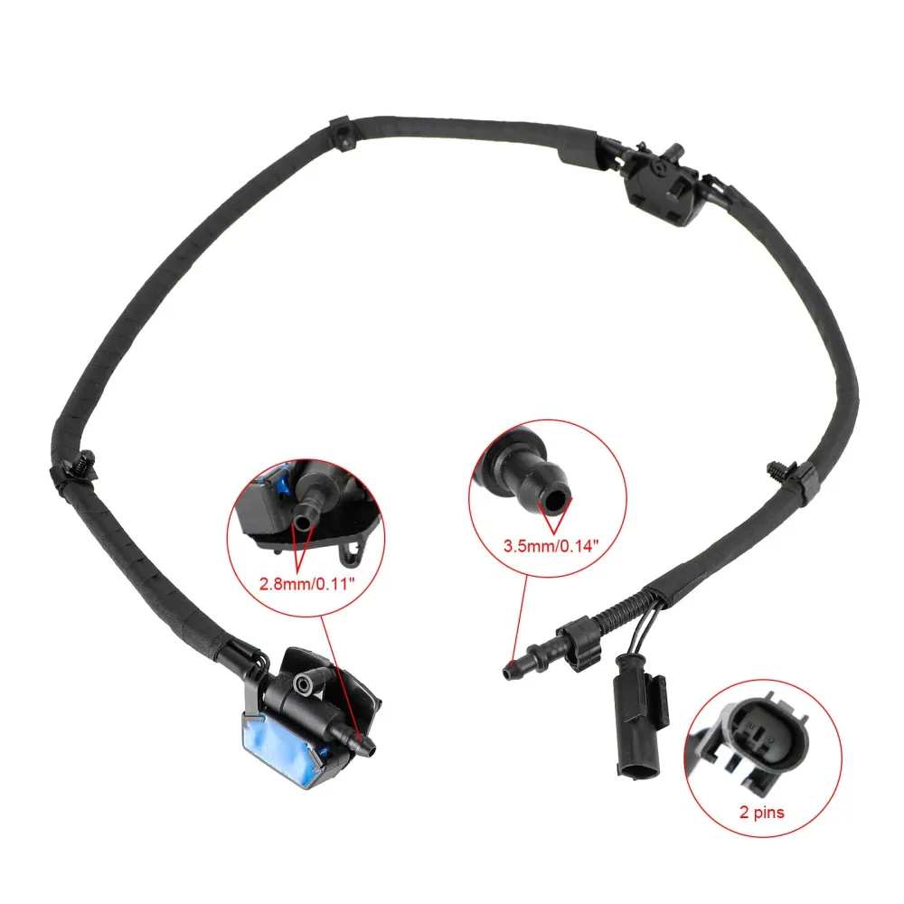 BMW 1 2 -serie F20 F21 F22 Frontrute Vaskemonse kjede 61667249646