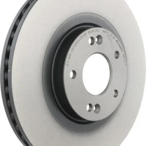 Brembo 15-18 Porsche Macan Front Grooved UV Coated Rotor
