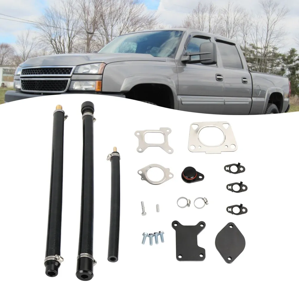 Chevy 2017-2023 EGR Valve kjøligere Delete Kit 2017-2021 Chevy GMC Duramax Diesel 6.6 L5P