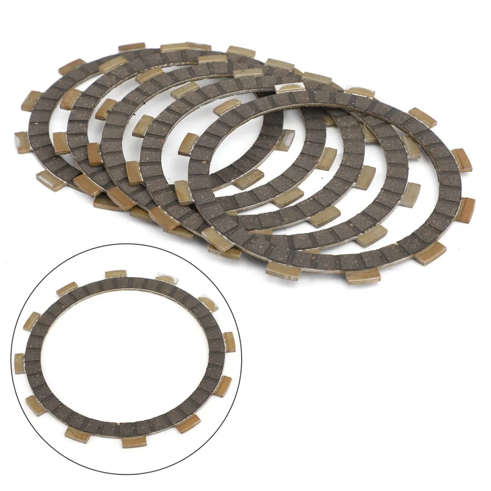 Clutch friksjonsplatesett sett Suzuki PE250 RM250 1979-1985 generisk