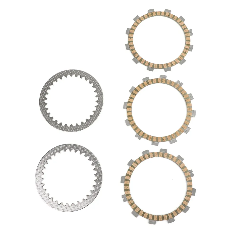 Clutchsett stål & Friksjonsplater Suzuki PV50 RMX50 ZR50 TS50 SMX50 Generisk