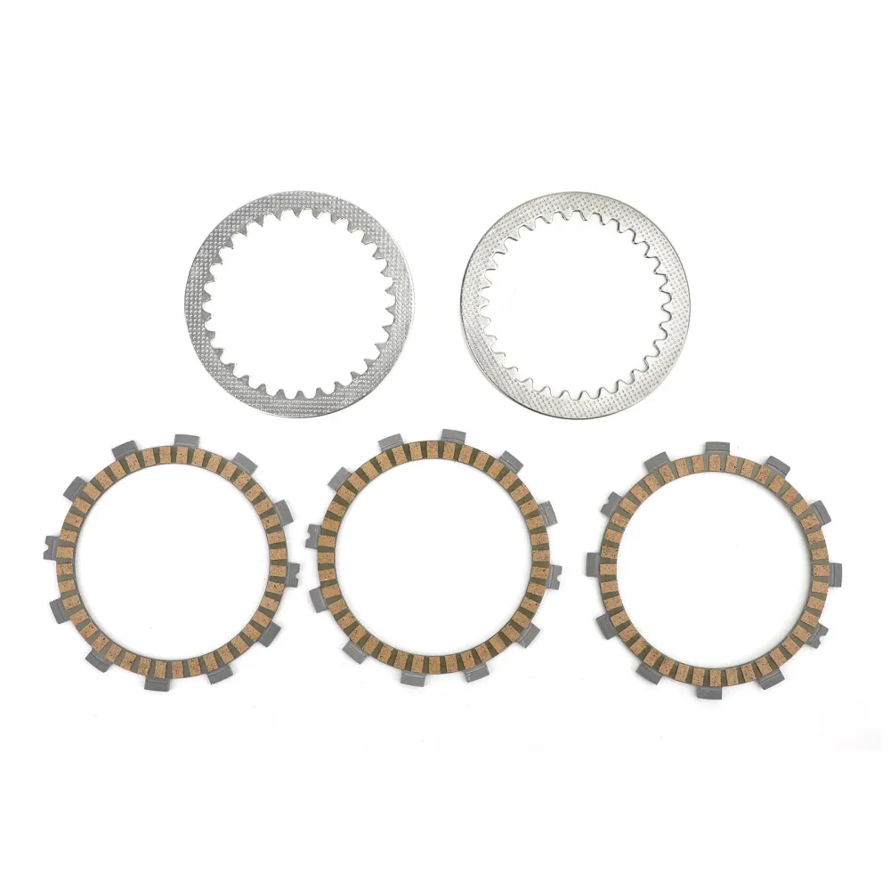 Clutchsett stål & Friksjonsplater Suzuki PV50 RMX50 ZR50 TS50 SMX50 Generisk
