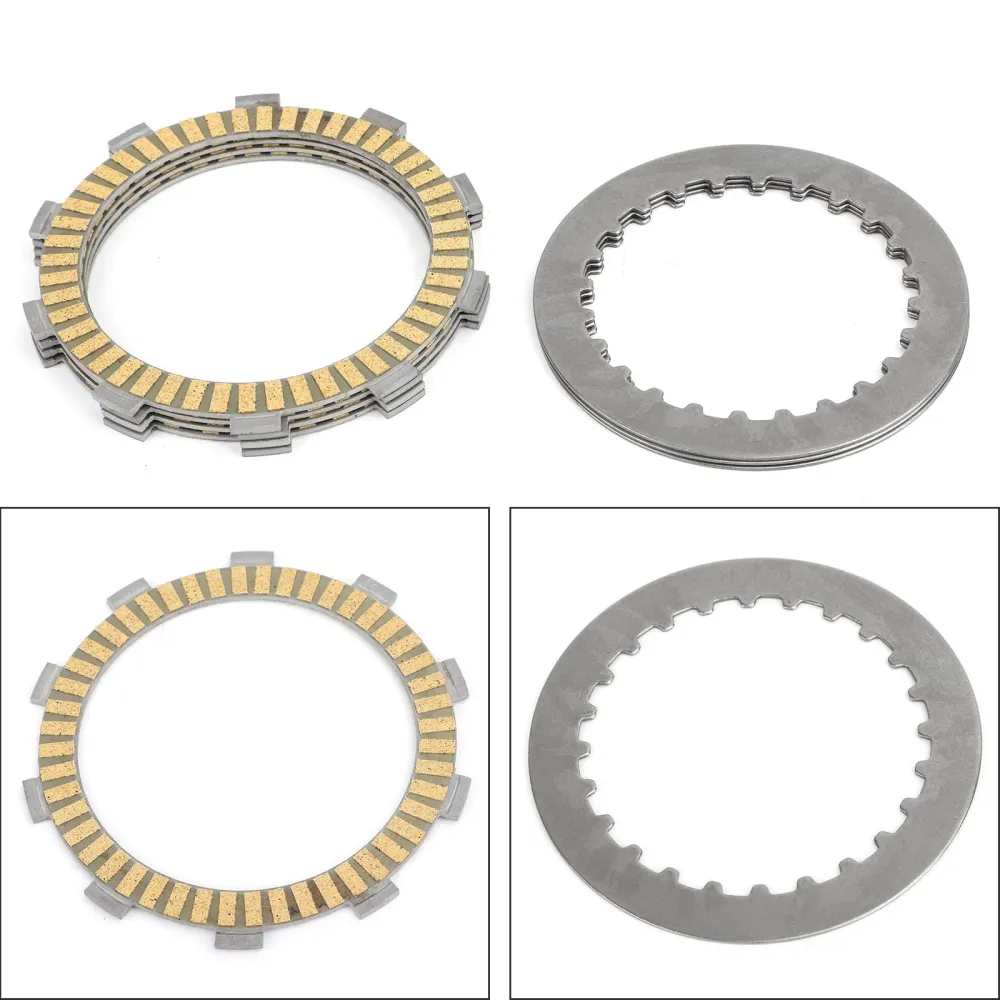 Clutchsett stål & Friksjonsplater Yamaha YZF R15/SP FZ-16 FZ16 2010-2018 Generisk