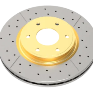DBA 99+ Chevrolet Silverado Front Cross Drilled & Slotted Street Series Rotor
