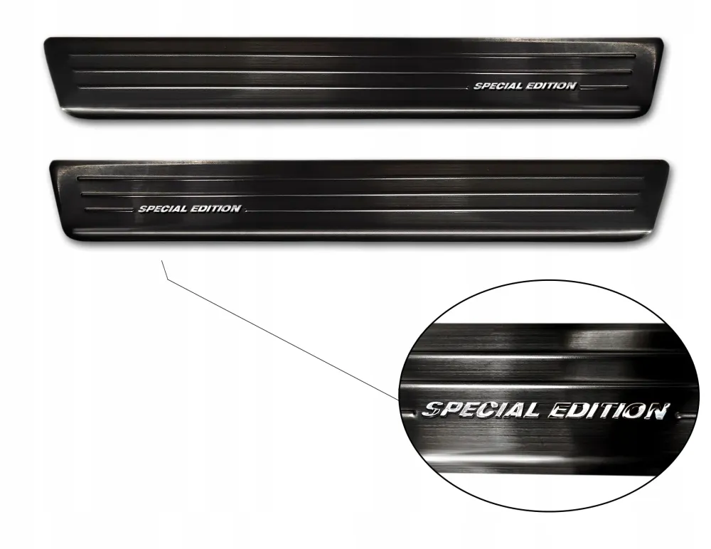 Dørbeskytter VW Caddy V (2020-) Børstet Svart – Avisa