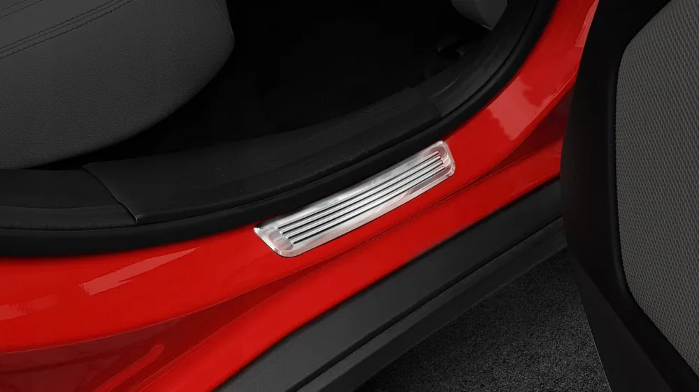 Dørbeskytter Mercedes GLA (X156) / Silver Edition (2013-2019) – Rustfritt stål | Avisa