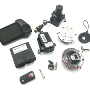Ducati Multistrada 1200 S Touring [2009] - Låssett tenningslås startsperre ECU speedometer sensor