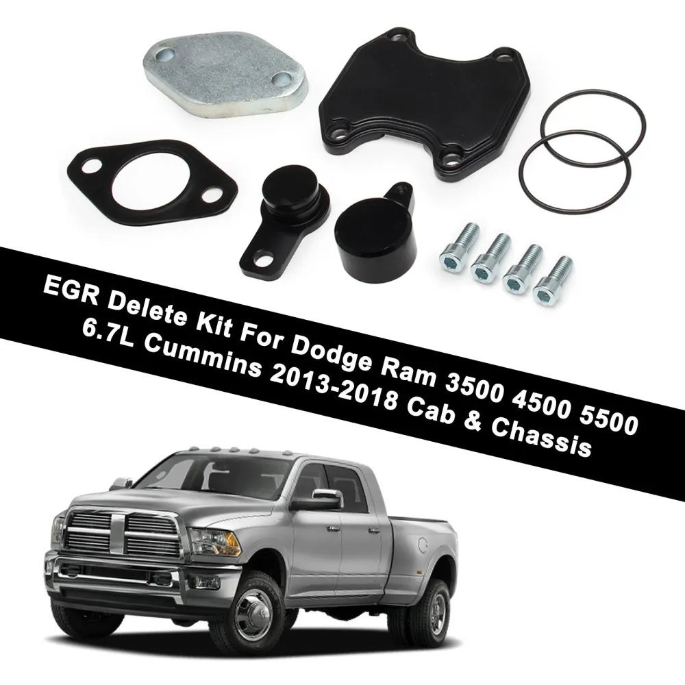 EGR slettekit m/strålerør 2011-2023 Ford 6.7L Powerstroke Diesel