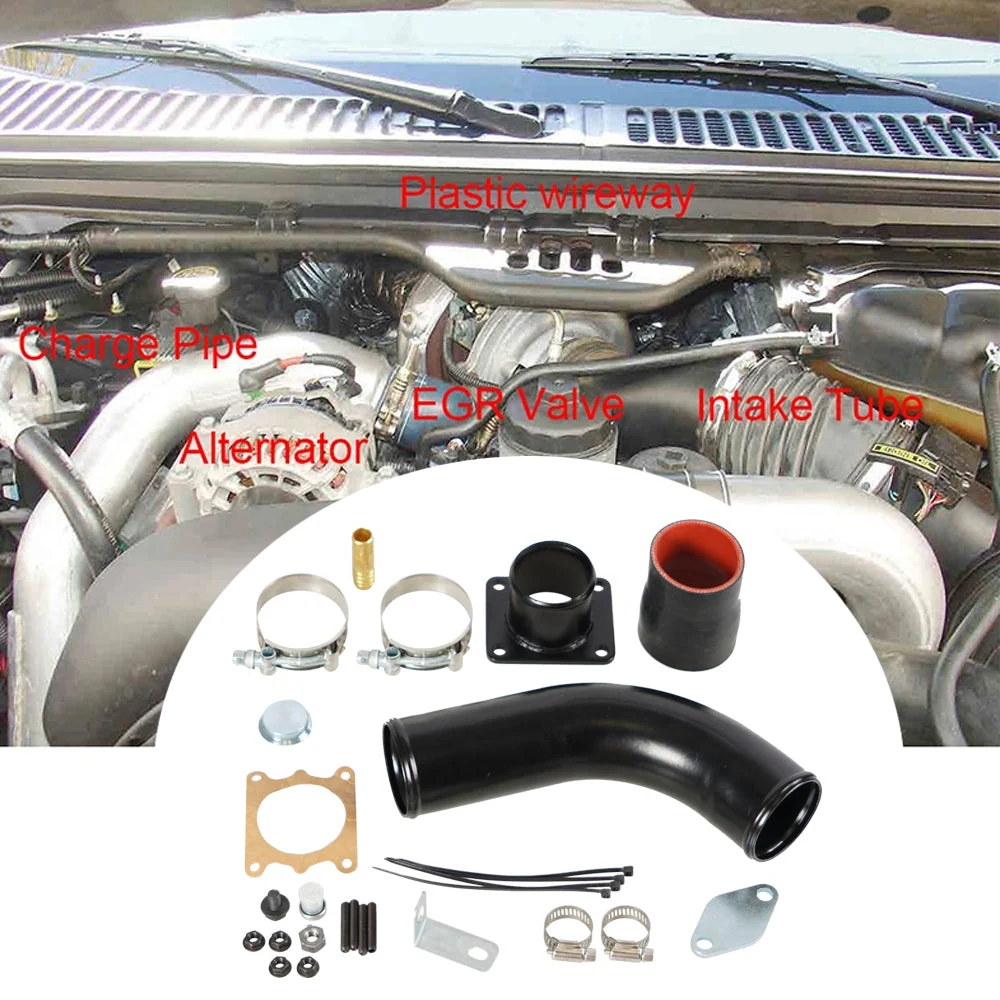 EGR-slettesett Jeep Liberty 2,5L turbodieselmotorer 2005-2006 trinn 1 & 2 FedEx Express Generisk